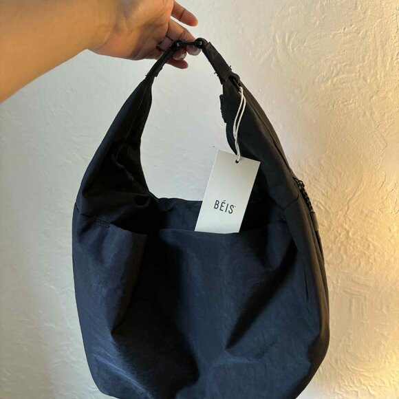 BEIS Black Catchall crescent bag - Picture 5 of 5